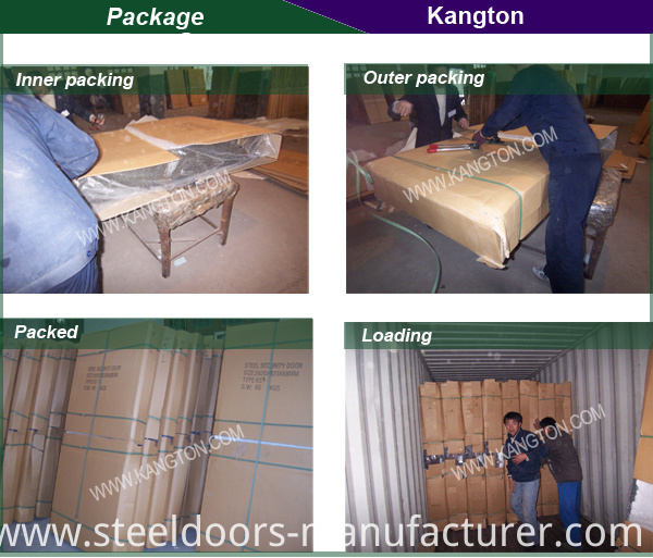 Excellent Quality Exterior Security Steel Door (iron door)